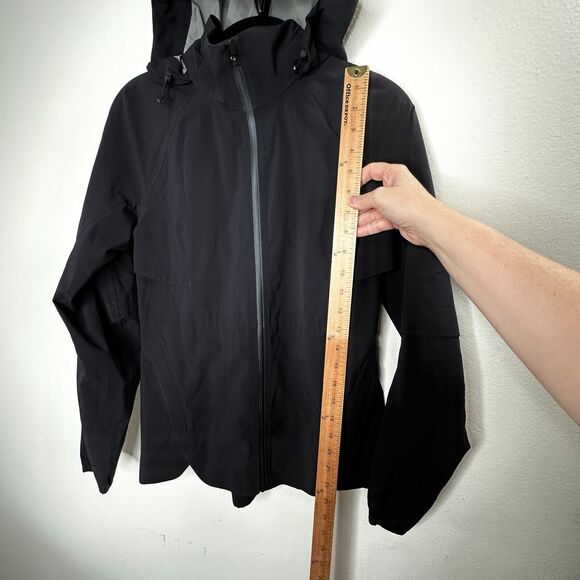 RARE Lululemon Black 2017 Whistler Ambassador Summit Jacket Front Zip Hooded 4 - Picture 6 of 14